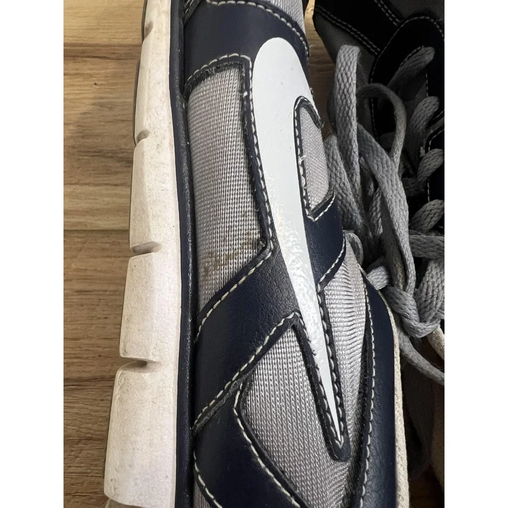 Vtg Nike Oceania NM Shoes WM Size 7.5 Gray Navy Mesh Athletic‎ Running Sneakers